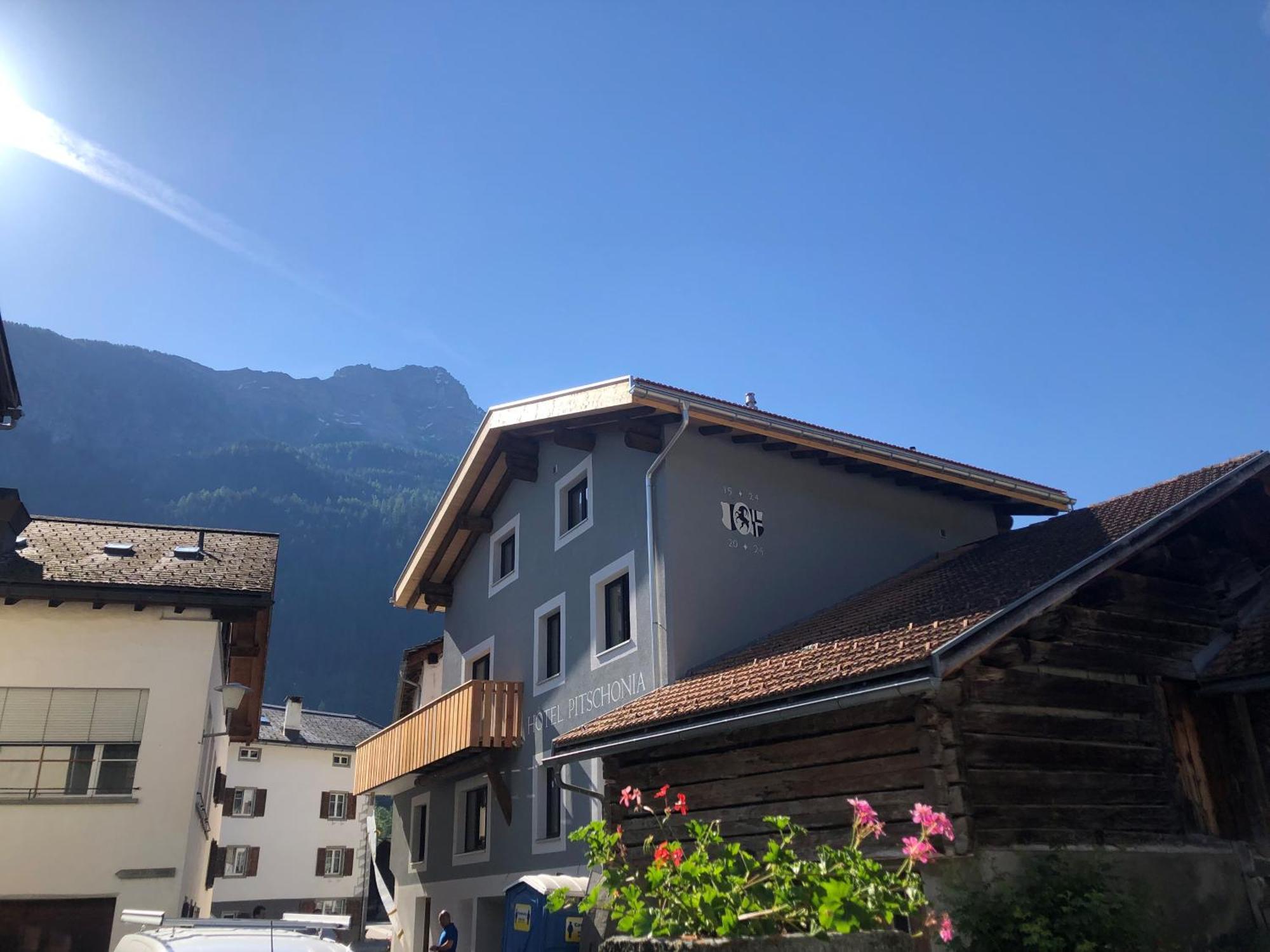 Appart Hotel Pitschonia Self Check-In Andeer Dış mekan fotoğraf
